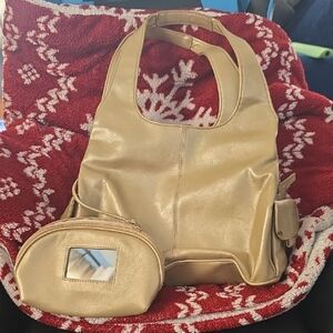 St. John's Bay Gold Shoulder Bag Set